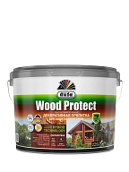 Пропитка декоративная для защиты древесины Dufa Wood Protect махагон 9 л