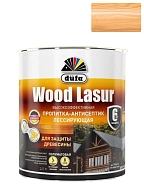 Пропитка лессирующая для защиты древесины Dufa Wood Lazur сосна 2,5 л