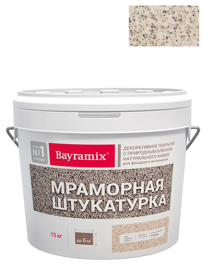 Штукатурка декоративная мраморная Bayramix Peach Rose-N 15 кг.