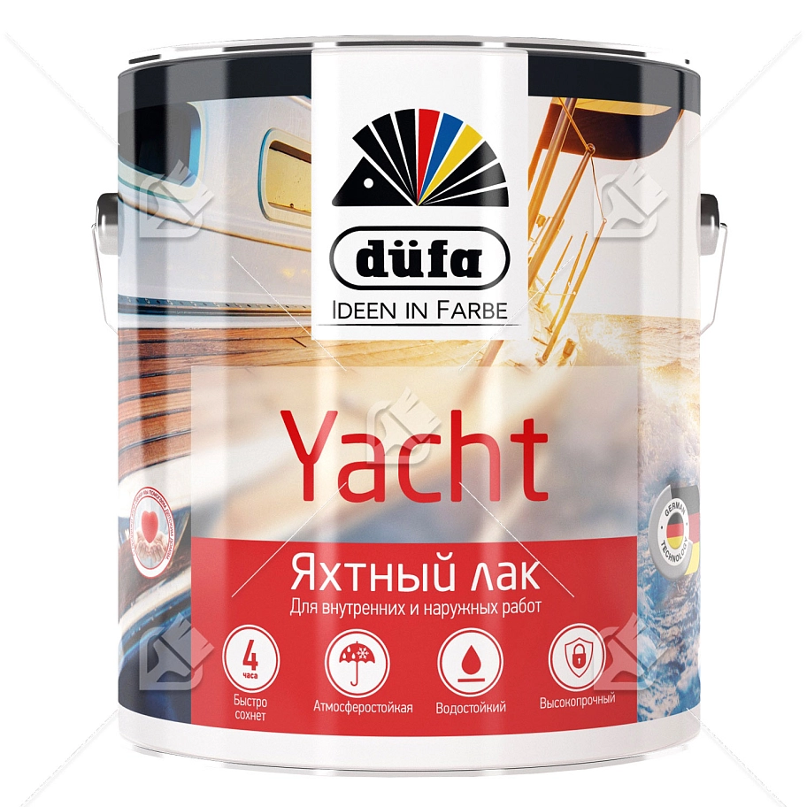 Dufa Лак YACHT яхтный глянцевый   750мл