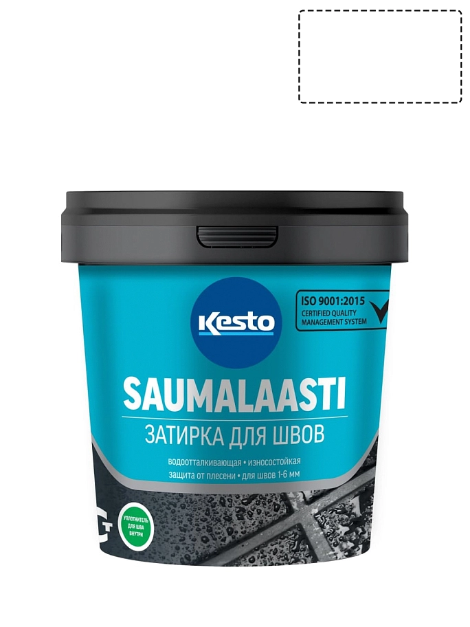 Затирка для швов Kesto Saumalaasti 10 белая 1 кг